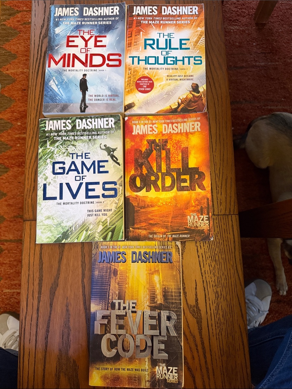 The Maze Runner Series 5 Book Set